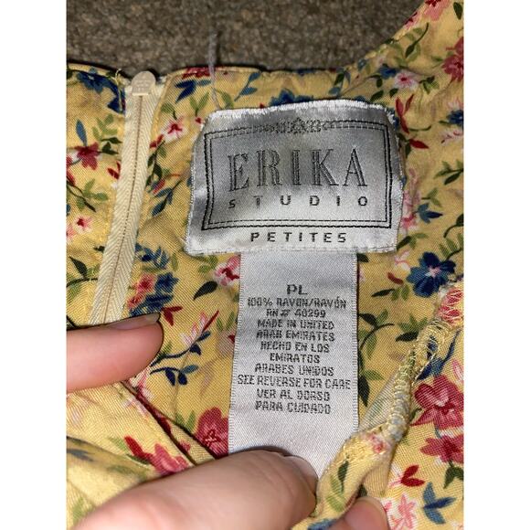 Vintage 90’s Midi Floral Dress - Picture 10 of 14